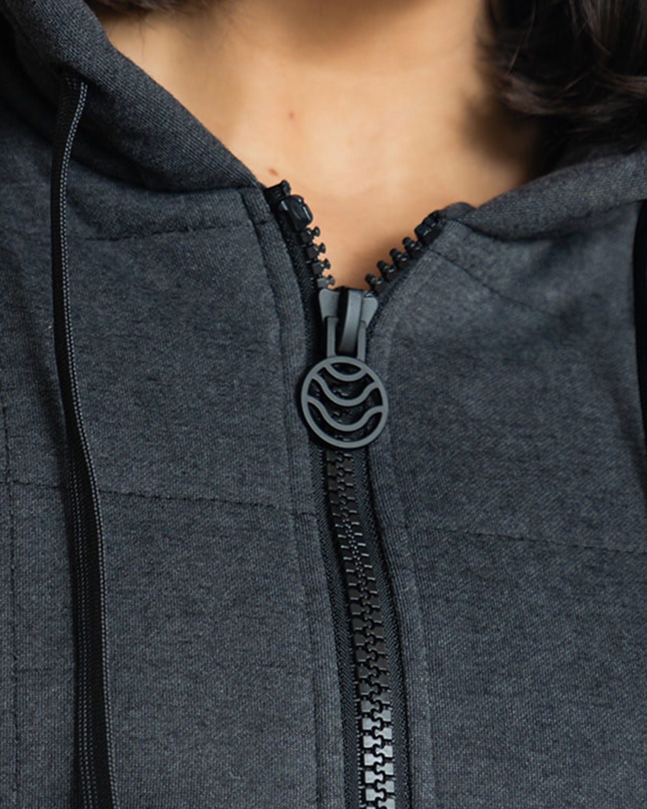 Weighted Therahoodie - Fleece Cozy Charcoal