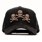 Barbas Hats – Rose Gold Skulls Snapback