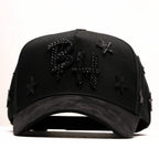 Barbas Hats Blackout Stars Snapback
