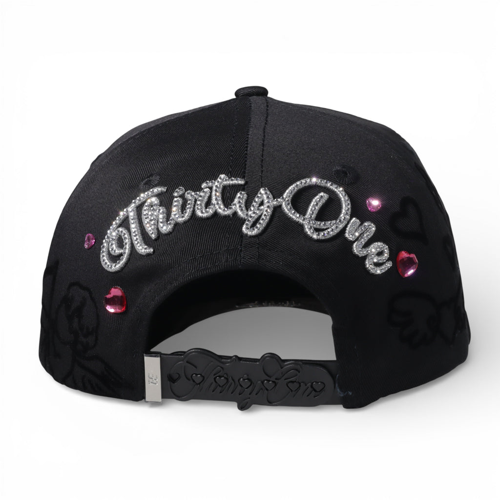 ThirtyOne Hats NY Sweethearts Black Snapback