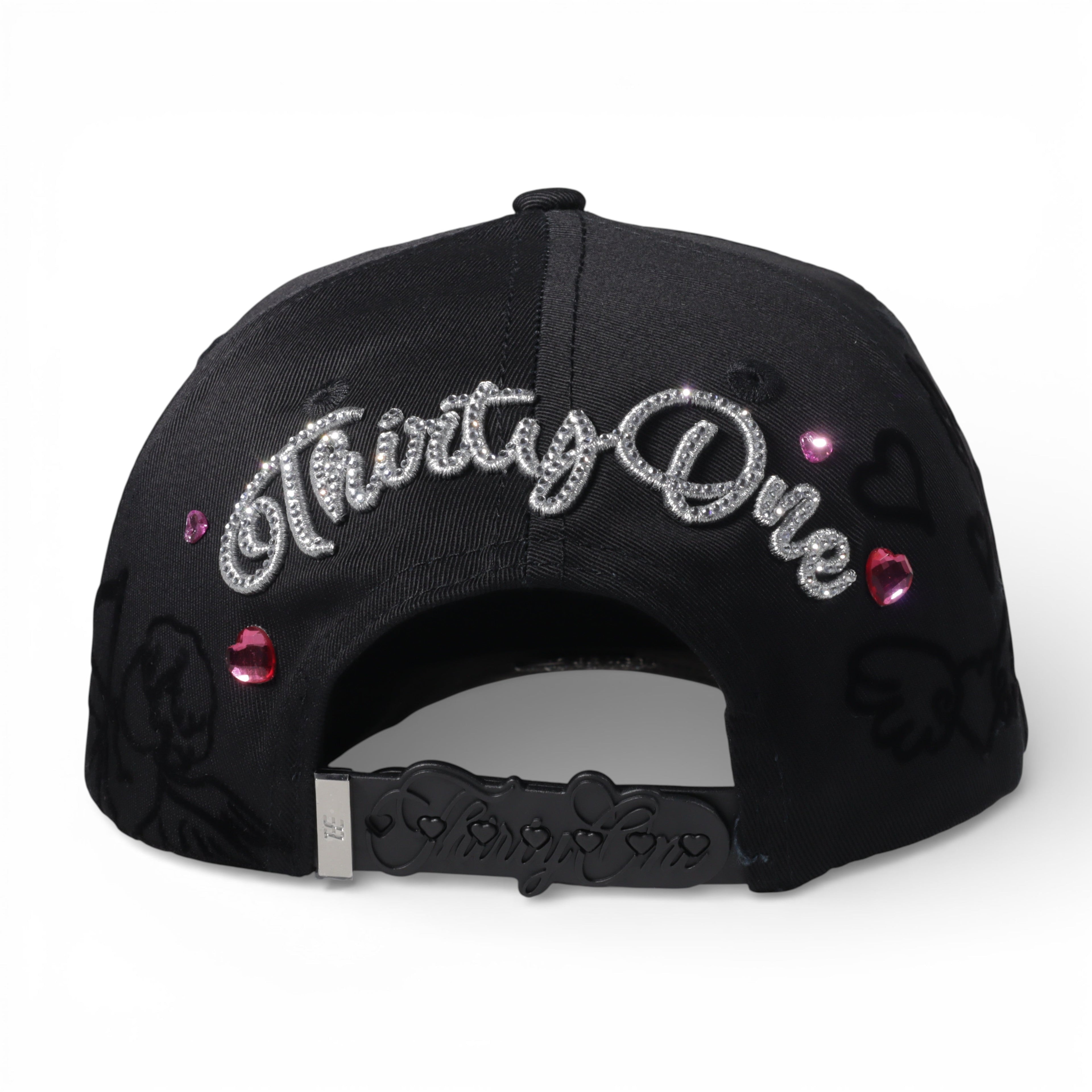 ThirtyOne Hats NY Sweethearts Black Snapback