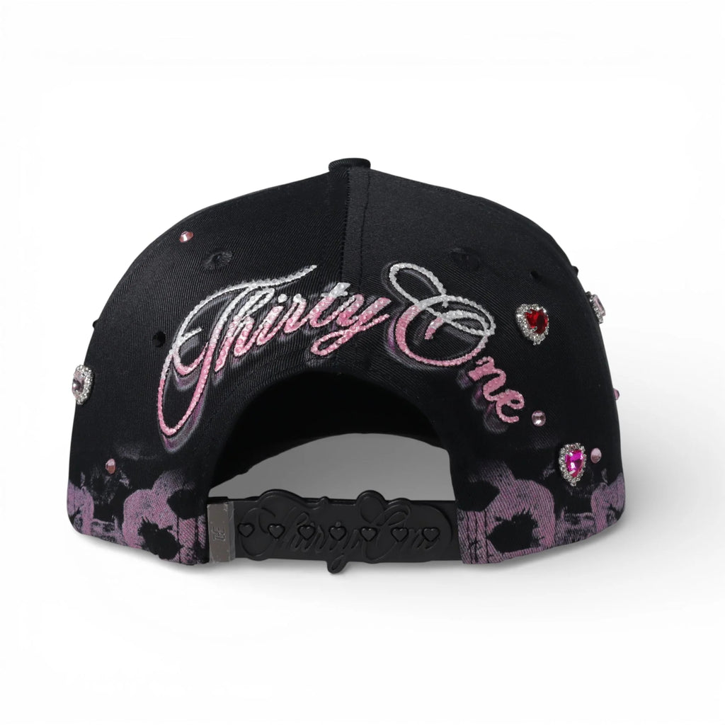 LA XOXO LOVE Black Snapback
