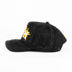 Rude Awakening Houston x Porfa Black Snapback