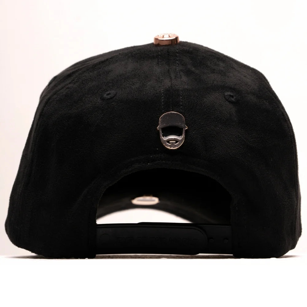 Barbas Hats – Rose Gold Skulls Snapback
