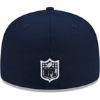 Men’s New Era Navy New England Patriots Patch Up Super Bowl XXXVI 59FIFTY Fitted Hat
