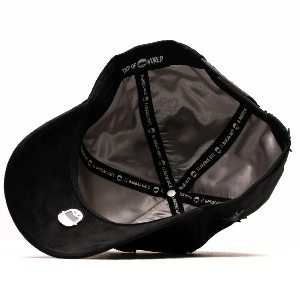 Barbas Hats Blackout Stars Snapback
