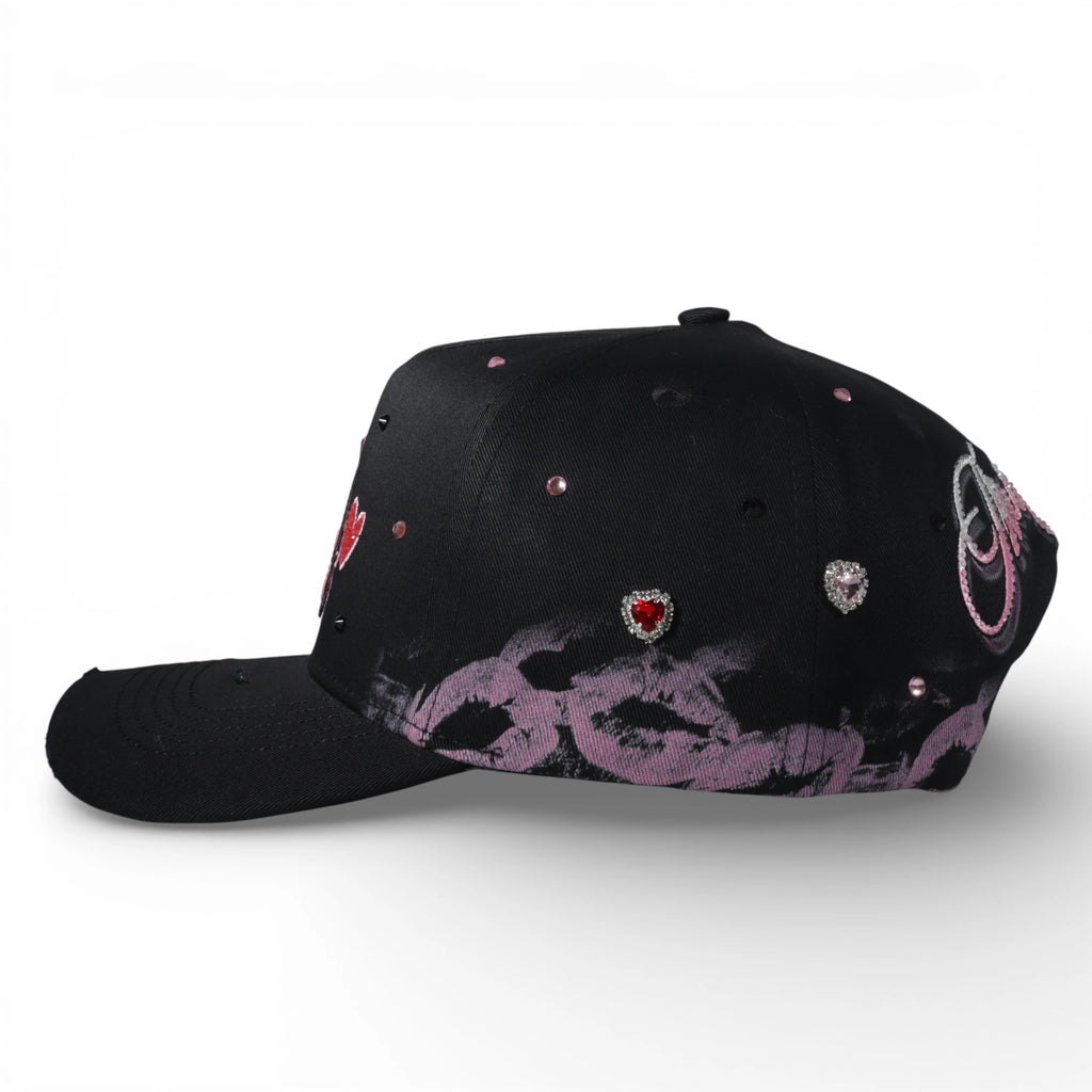 LA XOXO LOVE Black Snapback