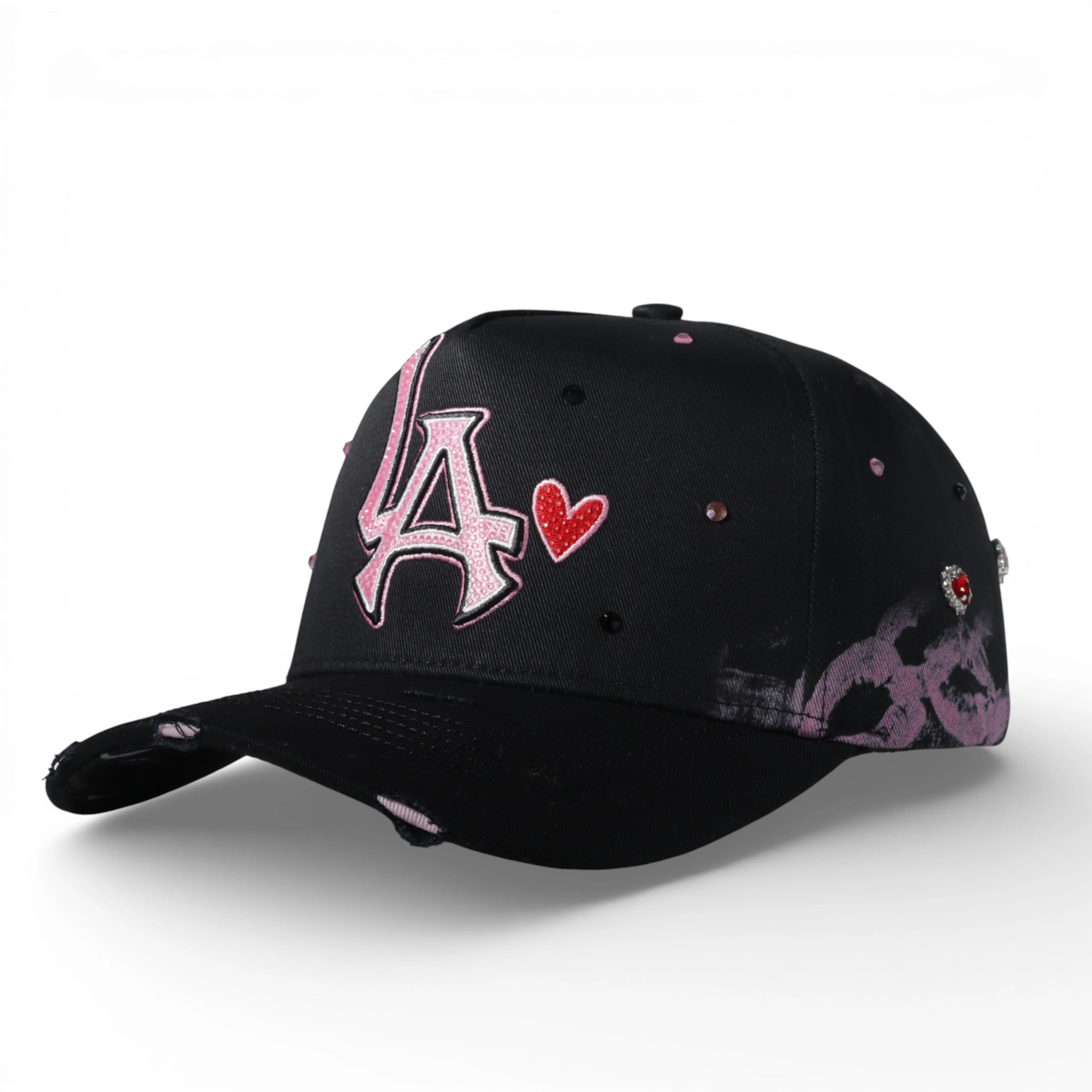 LA XOXO LOVE Black Snapback