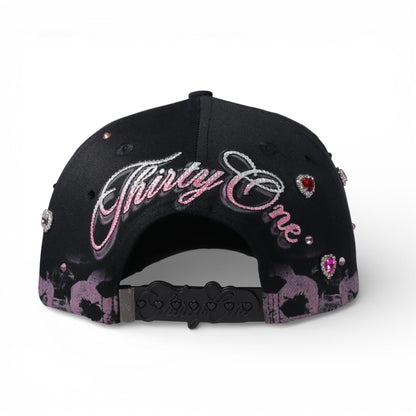 31 Hats LA XOXO Love Black Snapback