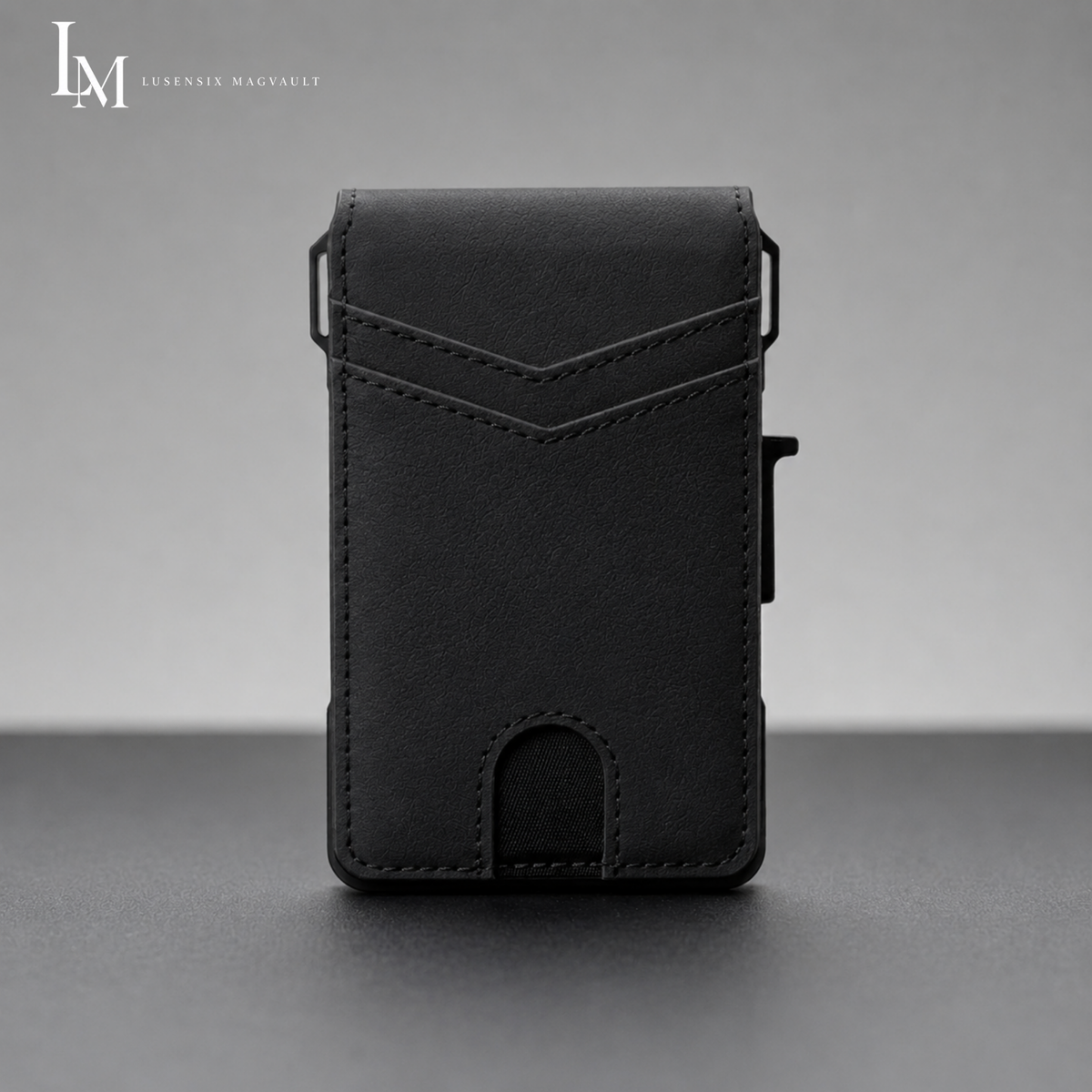 Noirsense MagVault® Minimalist Wallet - Maximum Capacity. Minimal Footprint.