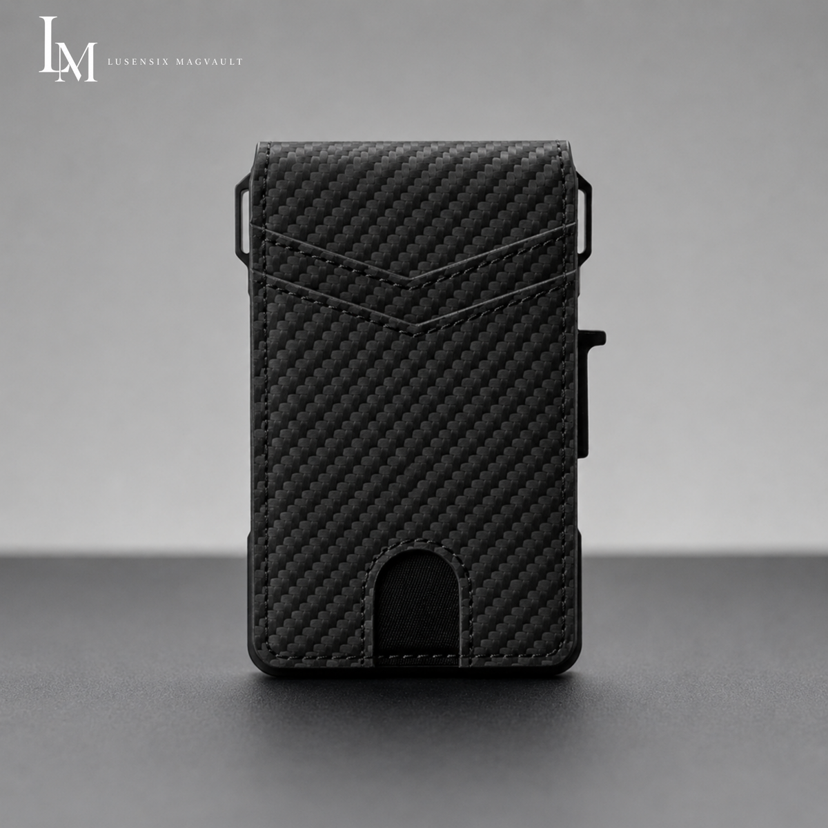 Noirsense MagVault® Minimalist Wallet - Maximum Capacity. Minimal Footprint.