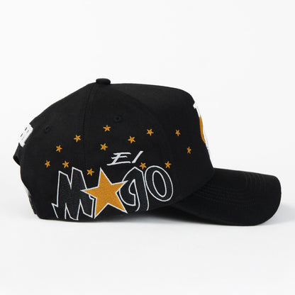31 Hats El Mago Black/Orange Snapback