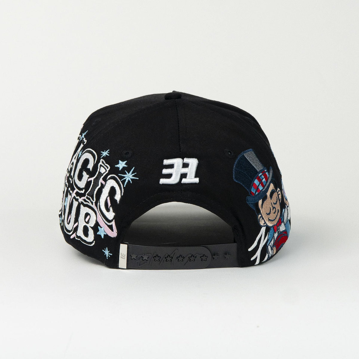 31 Hats El Mago Black/Blue Snapback