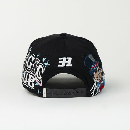 31 Hats El Mago Black/Blue Snapback