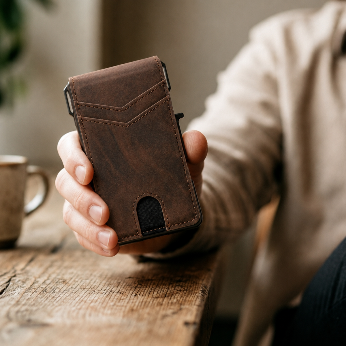 Noirsense MagVault® Minimalist Wallet - Maximum Capacity. Minimal Footprint.