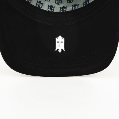 BigBoss LA CRUCES SILVER BLACK VISOR SUEDE