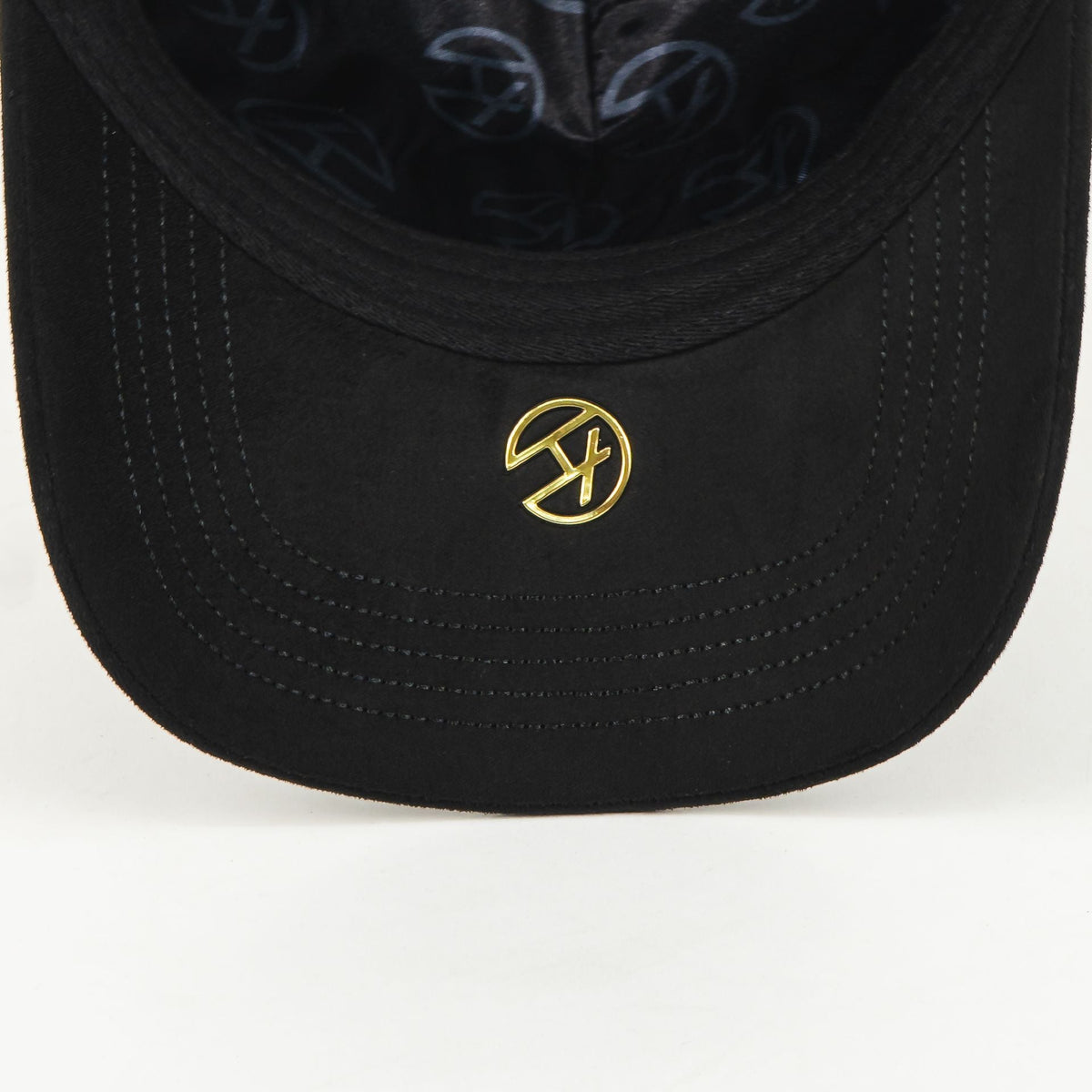BigBoss NY BLACK/GOLD VISOR SUEDE