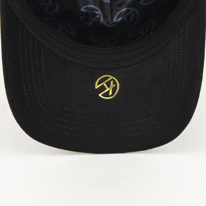 BigBoss NY BLACK/GOLD VISOR SUEDE