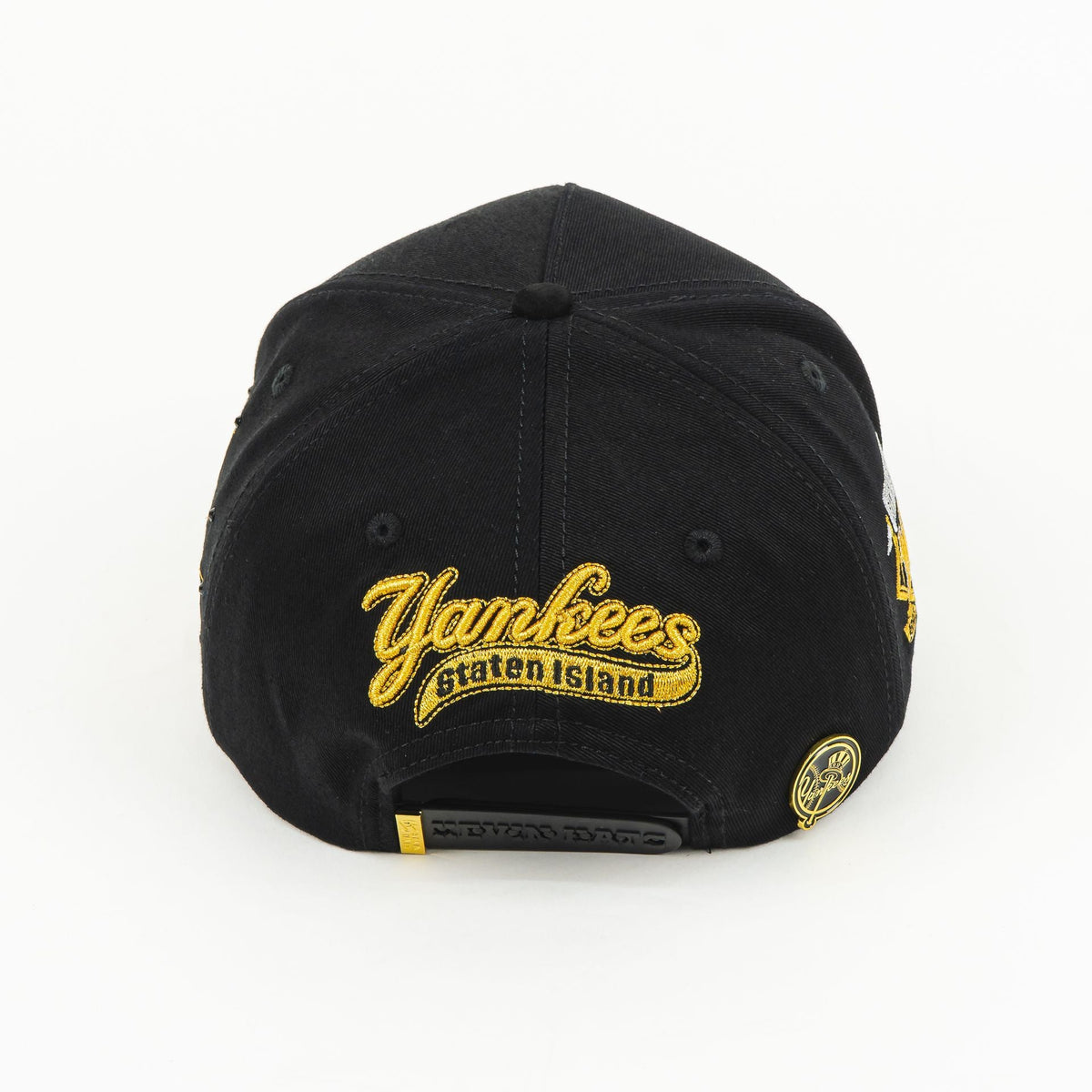 BigBoss NY BLACK/GOLD VISOR SUEDE