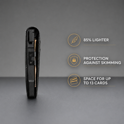 Noirsense MagVault® Minimalist Wallet - Maximum Capacity. Minimal Footprint.