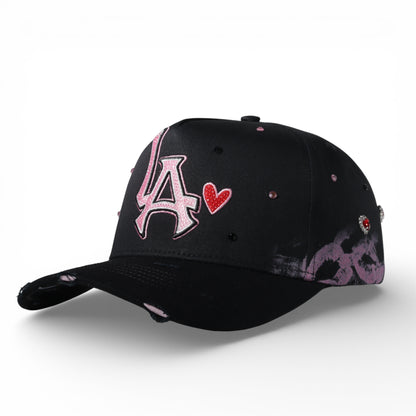 31 Hats LA XOXO Love Black Snapback