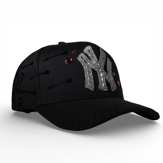 31 Hats NY Love Struck Black Snapback
