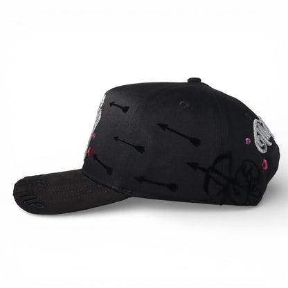 31 Hats NY Love Struck Black Snapback