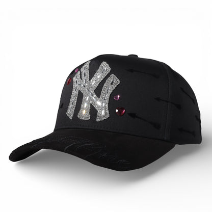 31 Hats NY Love Struck Black Snapback