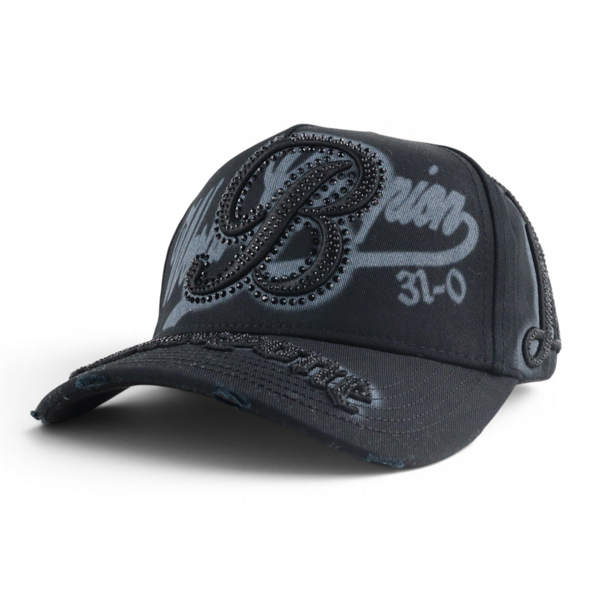 31 Hats Benavidez 31-0 Crystals Black Snapback
