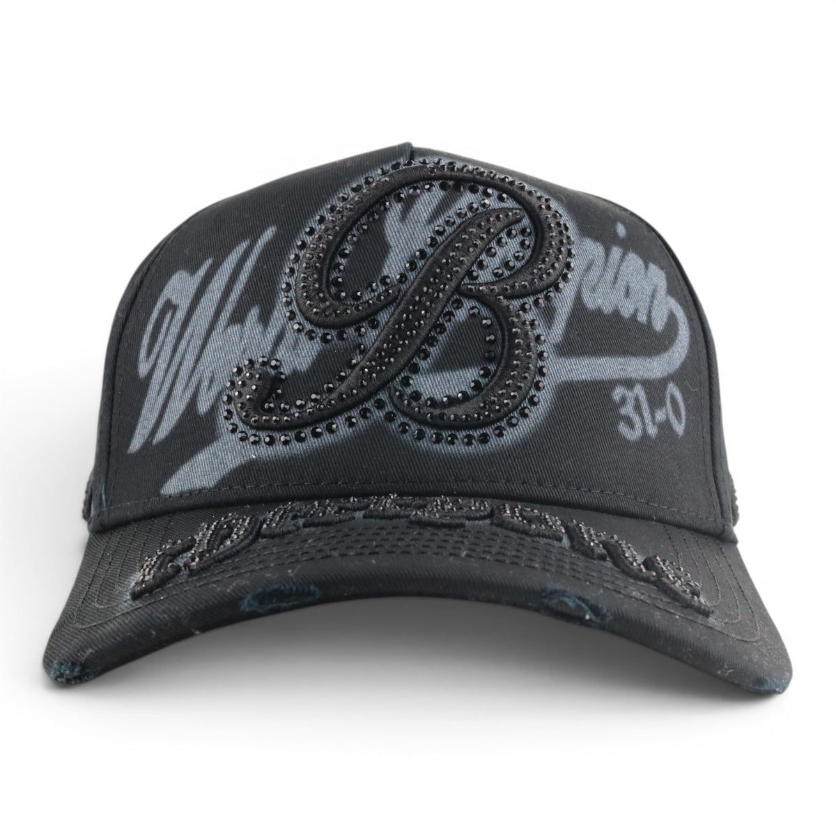 31 Hats Benavidez 31-0 Crystals Black Snapback