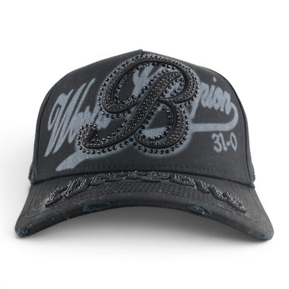 31 Hats Benavidez 31-0 Crystals Black Snapback