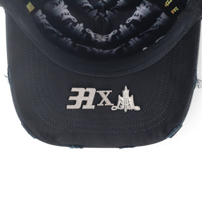 31 HATS BENAVIDEZ SHOWCASE BLACK/WHITE CRYSTALS