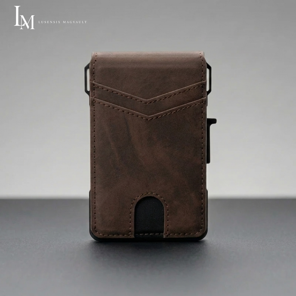 Noirsense MagVault® Minimalist Wallet - Maximum Capacity. Minimal Footprint.