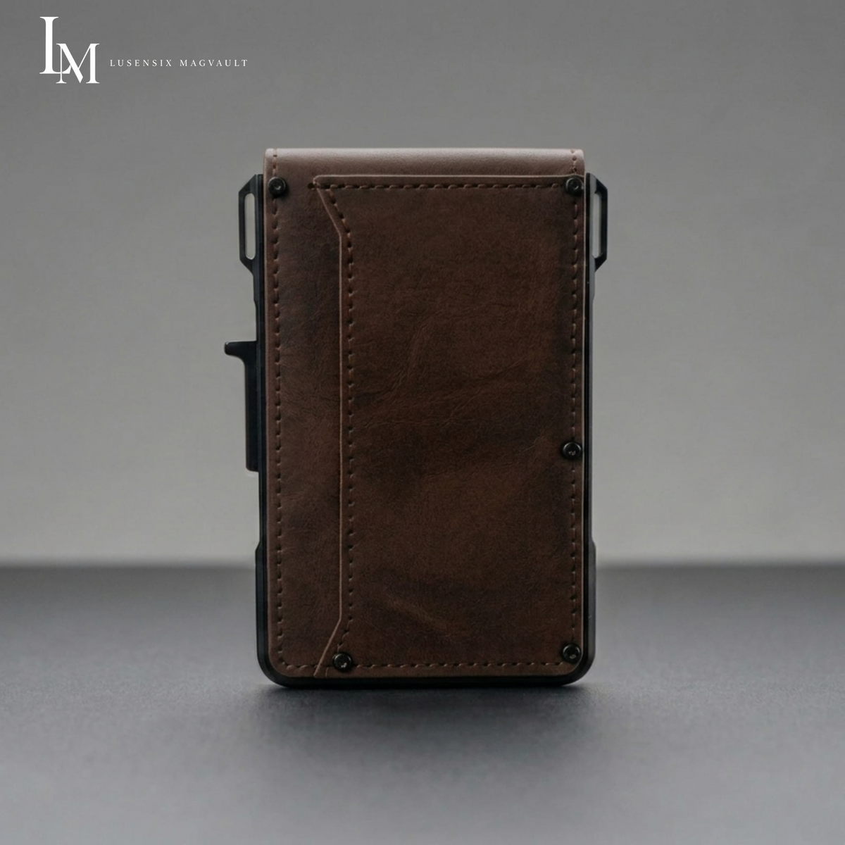 Noirsense MagVault® Minimalist Wallet - Maximum Capacity. Minimal Footprint.