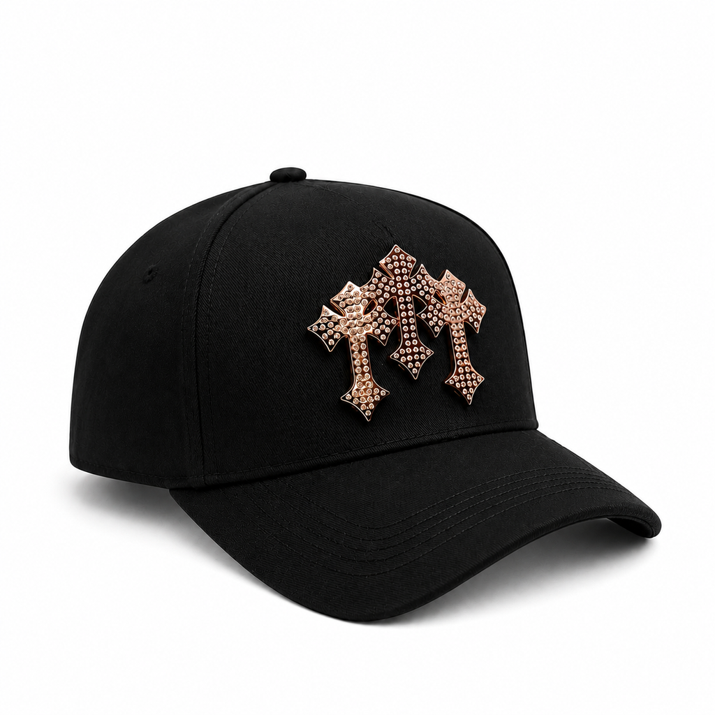 Chrome Rose Gold – BARBAS HATS Snapback