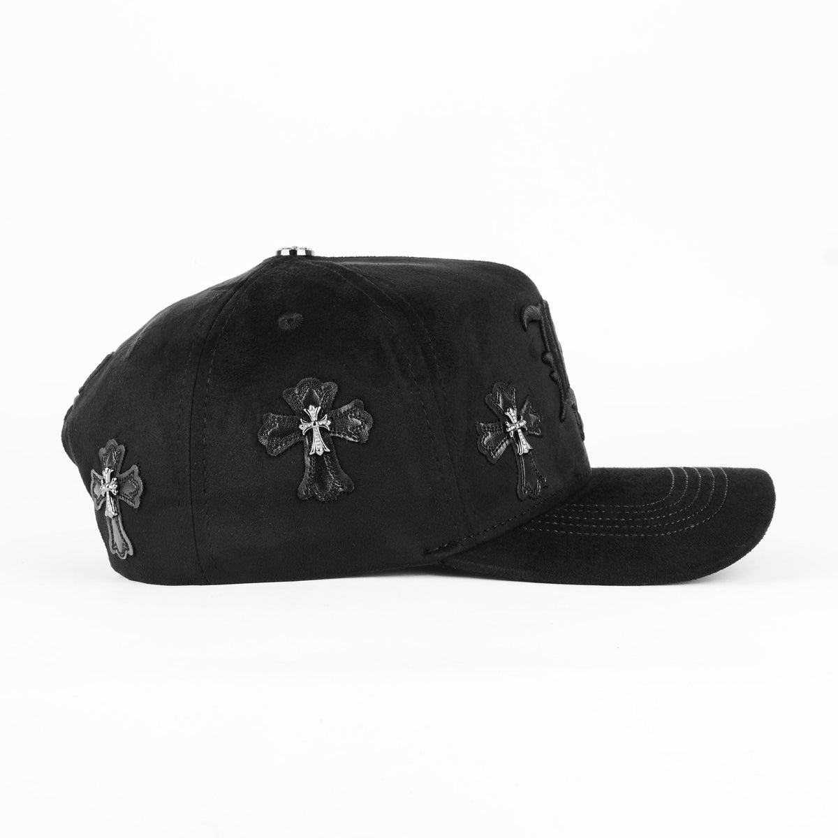 31 Hats LA Chrome 3 All Black Snapback
