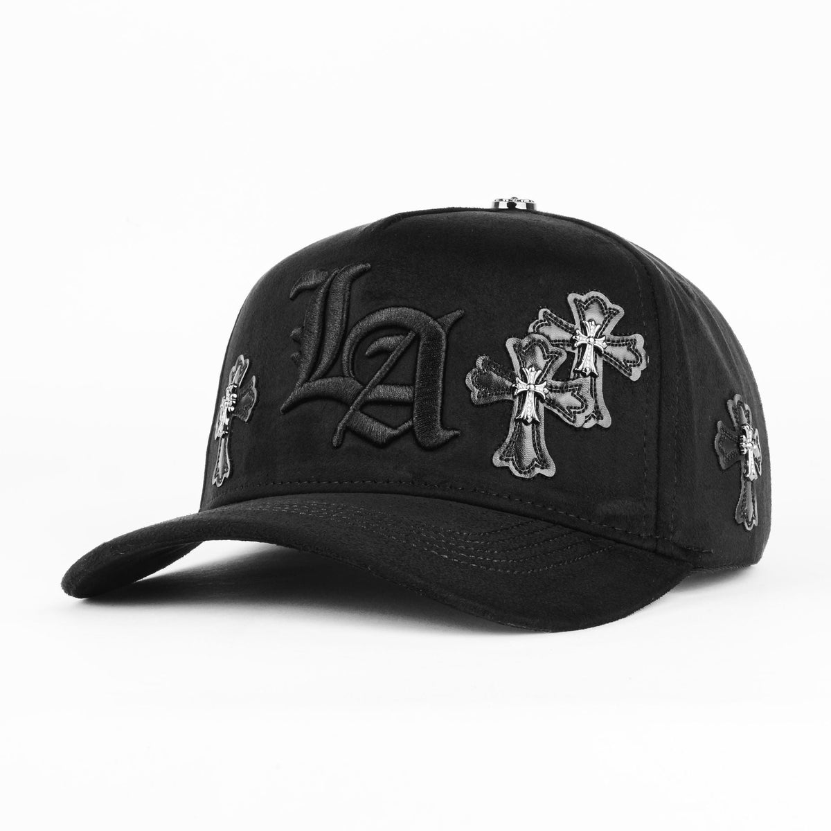31 Hats LA Chrome 3 All Black Snapback