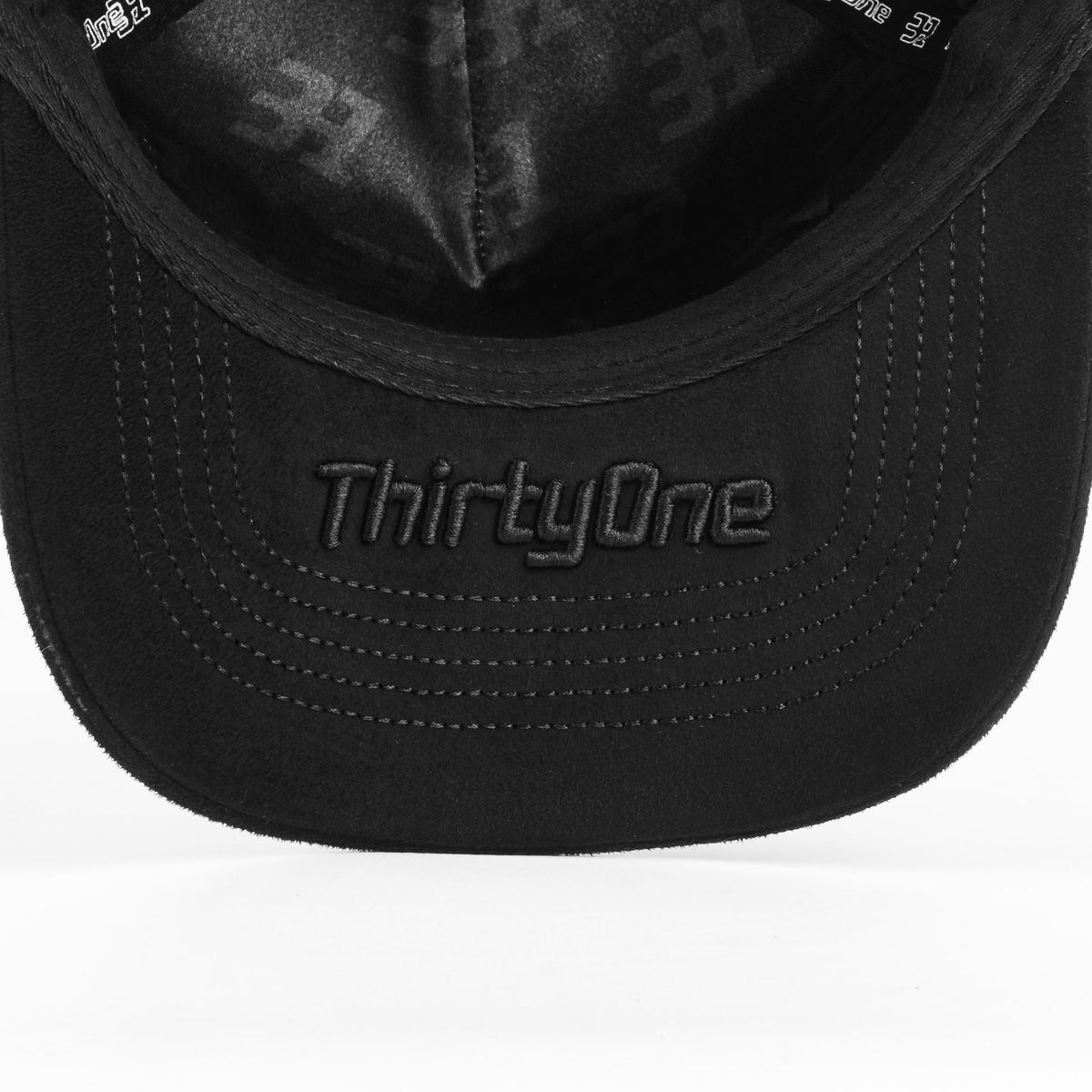 31 Hats LA Chrome 3 All Black Snapback