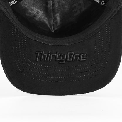 31 Hats LA Chrome 3 All Black Snapback