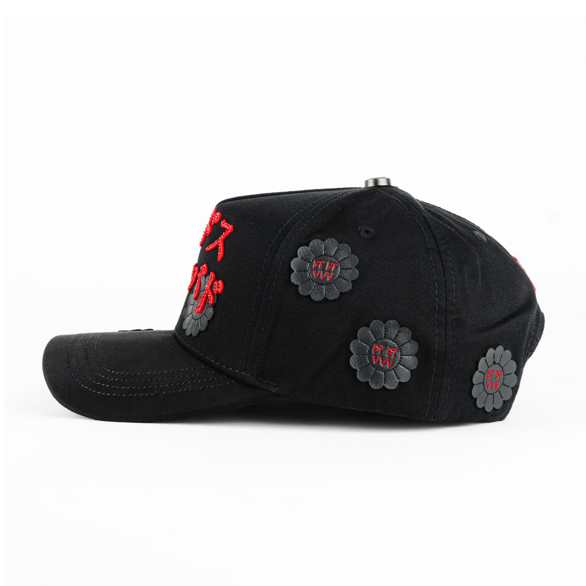 Barbas Hats CT Oriental Tumbado Black Snapback
