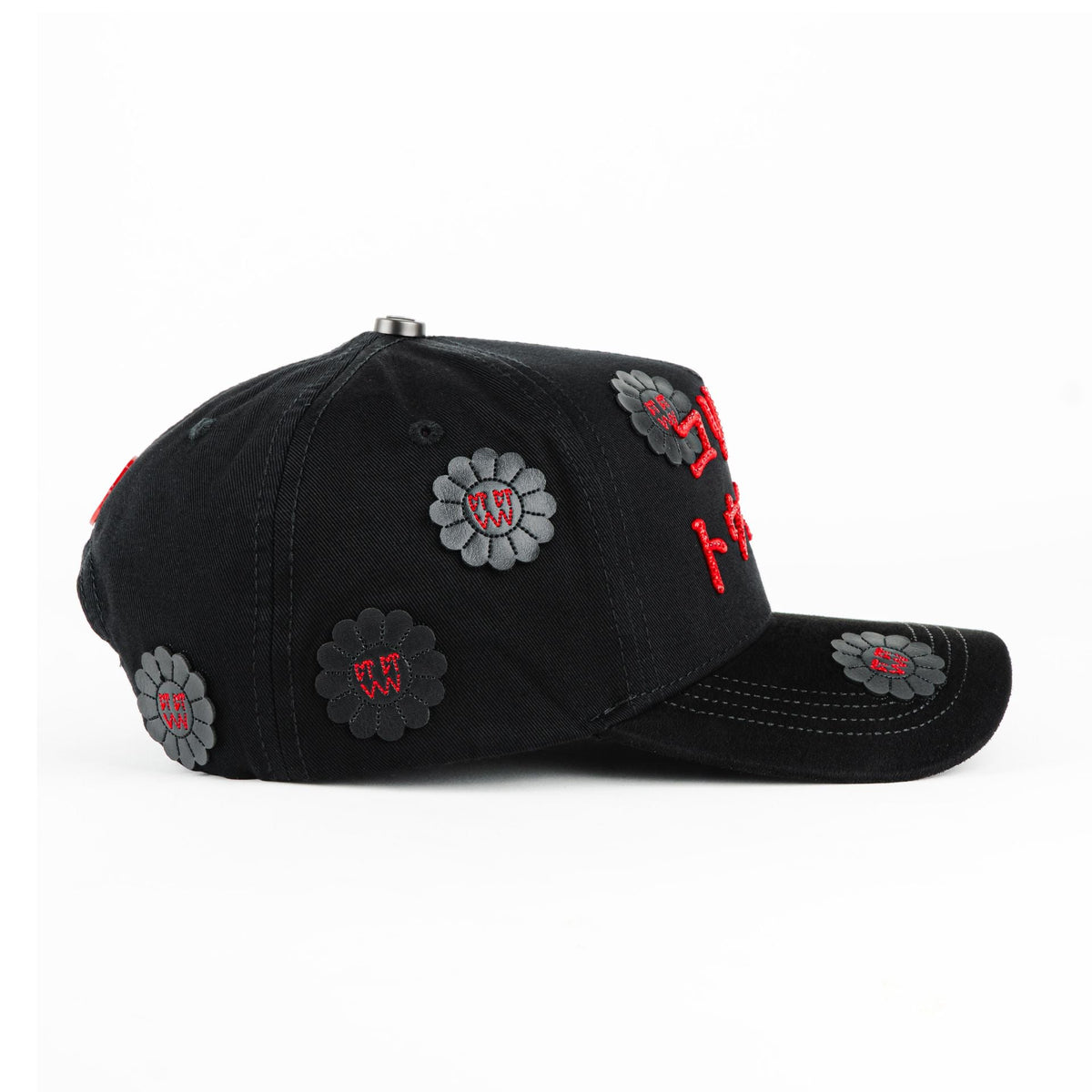 Barbas Hats CT Oriental Tumbado Black Snapback