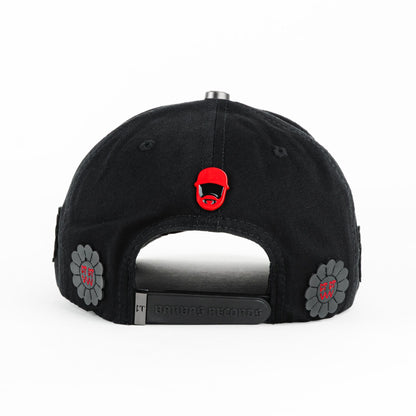 Barbas Hats CT Oriental Tumbado Black Snapback