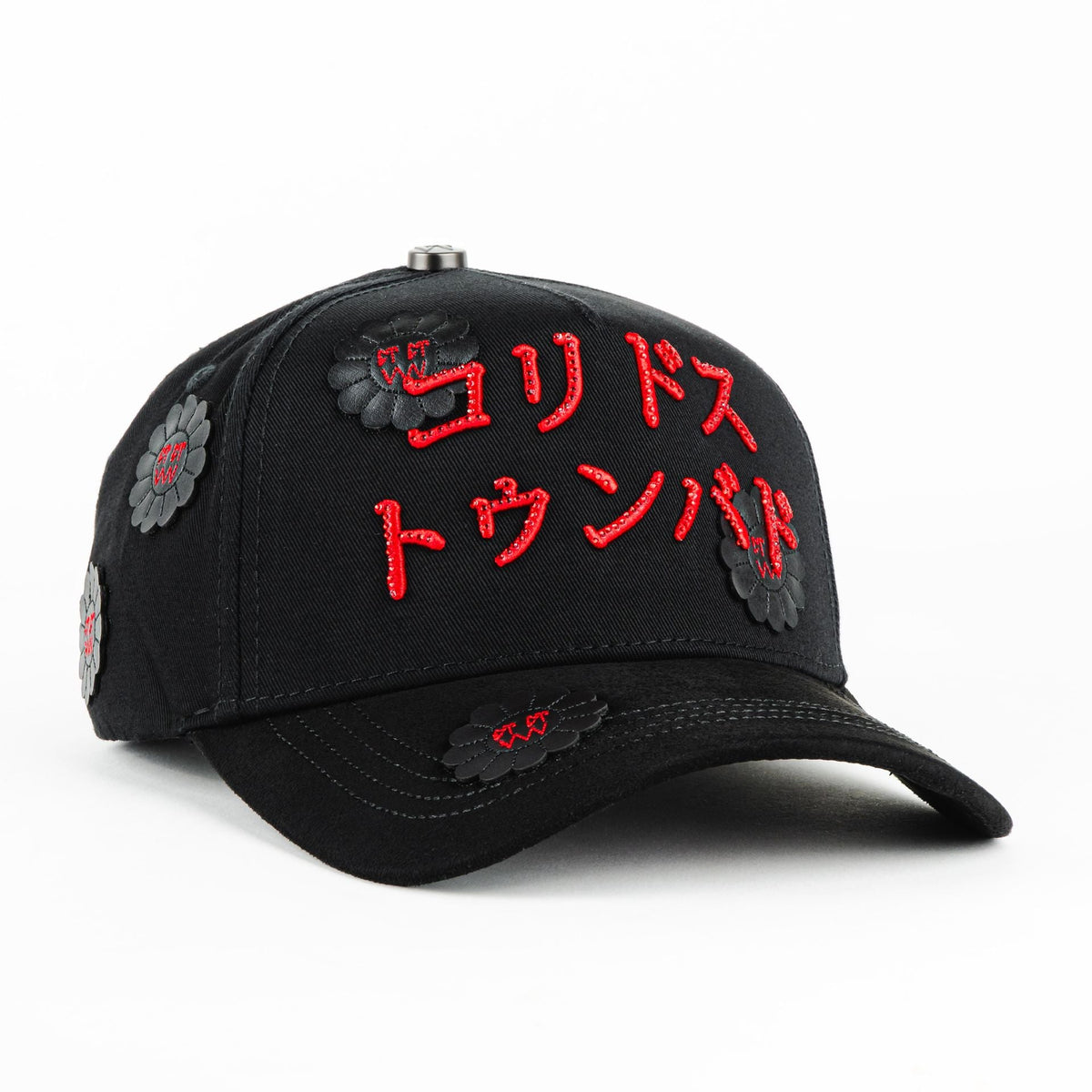 Barbas Hats CT Oriental Tumbado Black Snapback