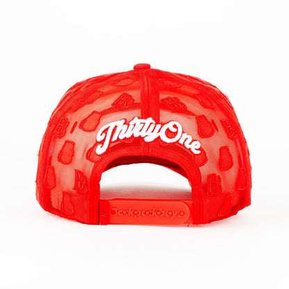31 Hats Backpack LA Mochila Red