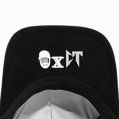 Barbas Hats CRUCES SILVER CHROME BLACKOUT BLK