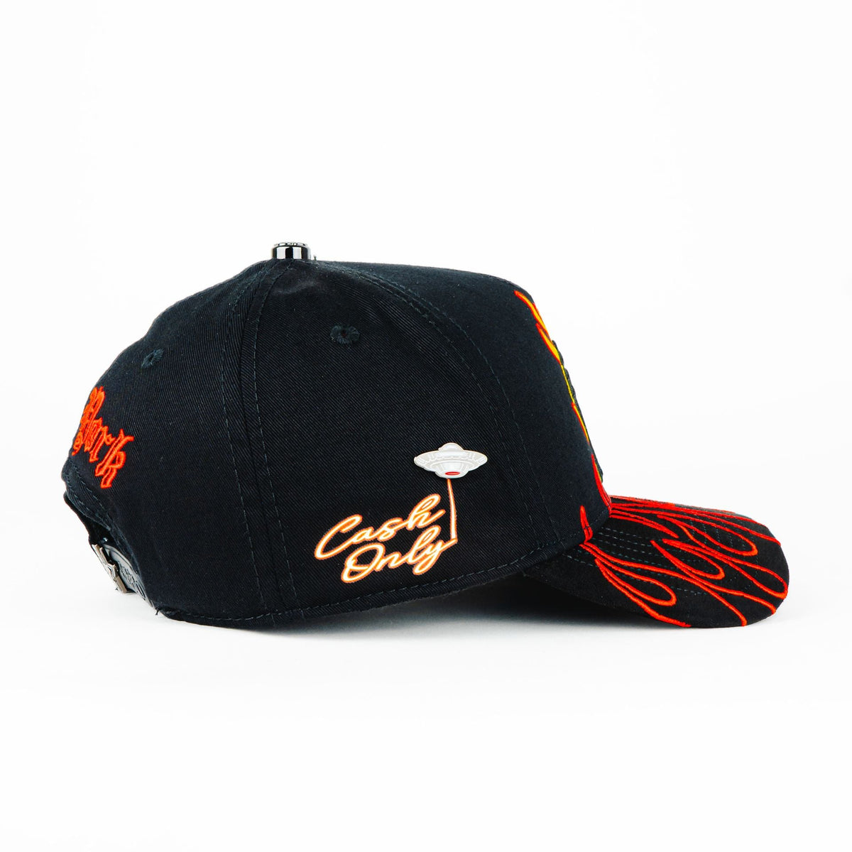 Cash Only NY FLAMES RED BLACK