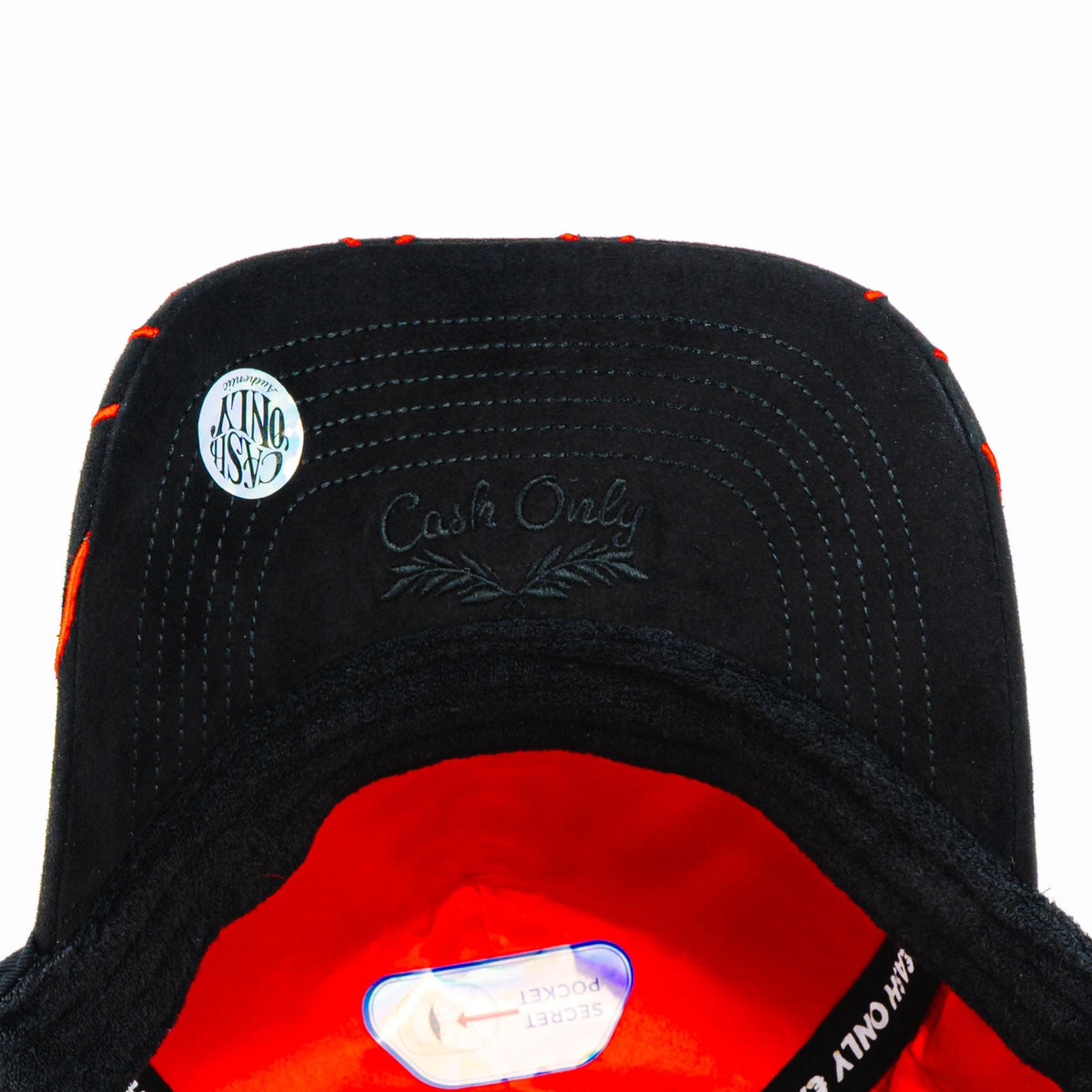Cash Only NY FLAMES RED BLACK