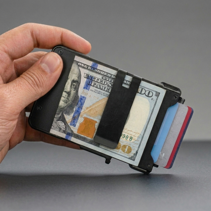 Noirsense MagVault® Minimalist Wallet - Maximum Capacity. Minimal Footprint.
