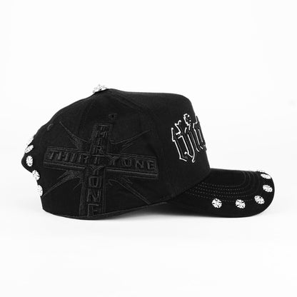 31 Hats VS The World Black Snapback
