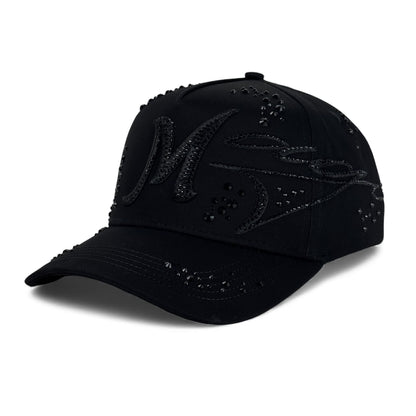 31 Hats Mago Total Black Snapback